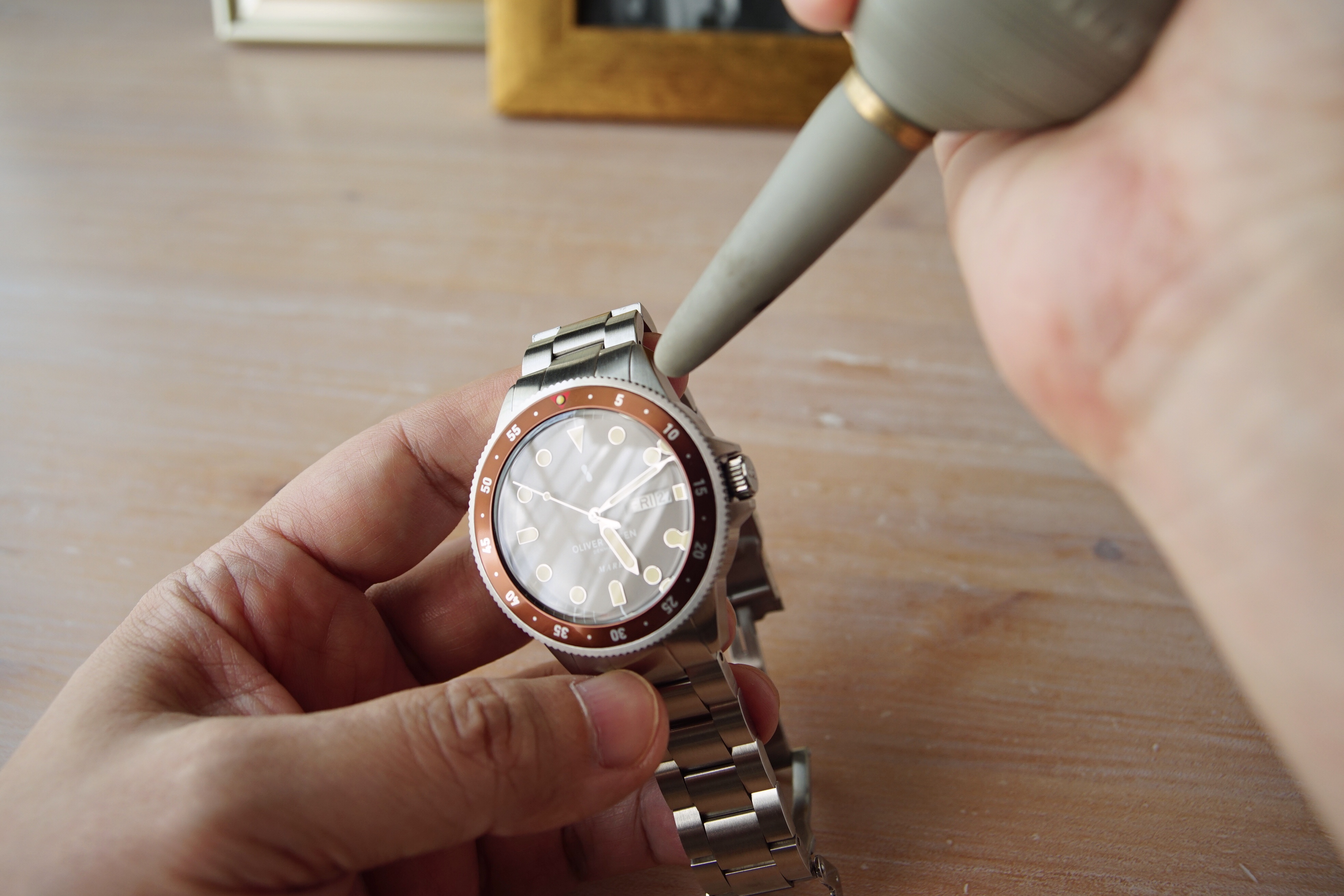 腕時計　錆びさせない掃除方法7